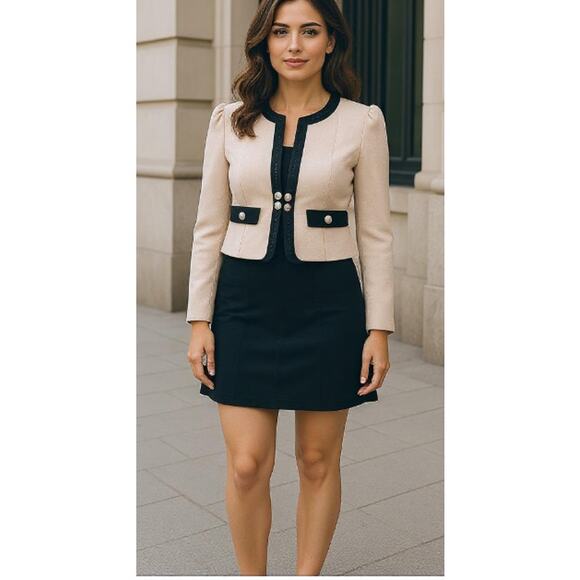 Vintage M I ssion Pastel Pink Wool Blazer Small - Picture 12 of 12